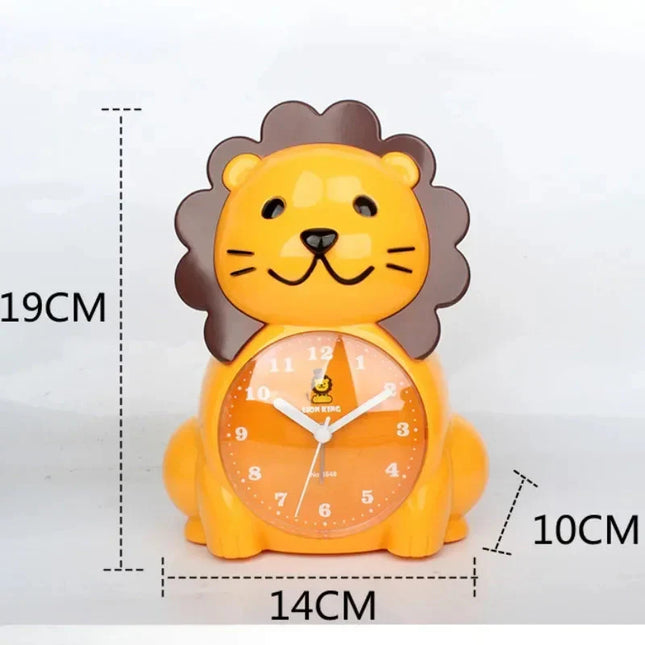 Despertador infantil analógico diseño león