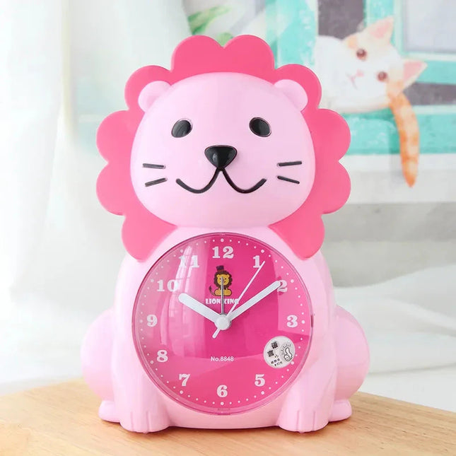 Despertador infantil analógico diseño león