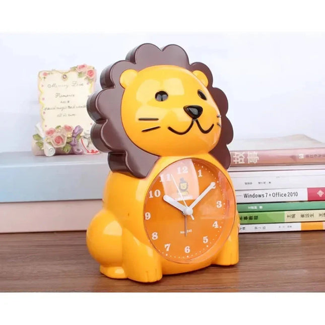 Despertador infantil analógico diseño león