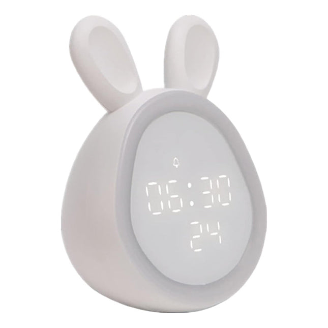 Despertador infantil conejito con luz LED