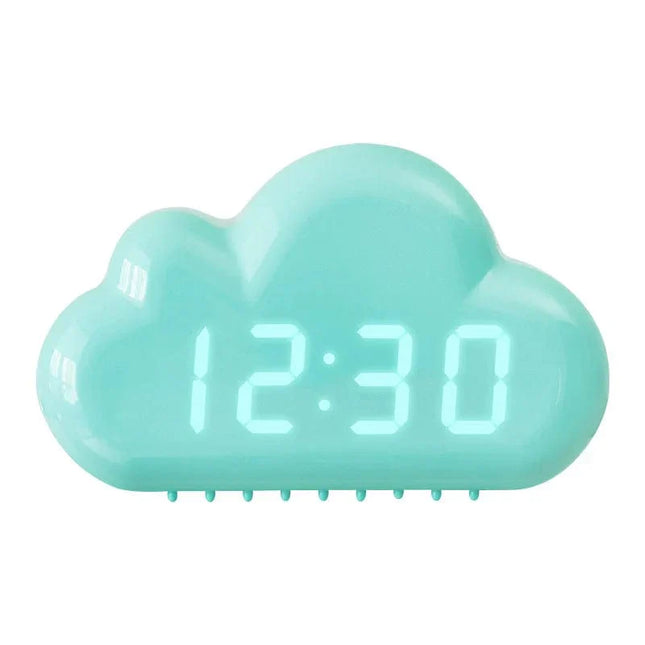 Despertador digital infantil en forma nube
