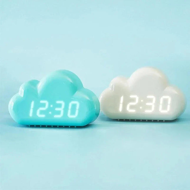 Despertador digital infantil en forma nube