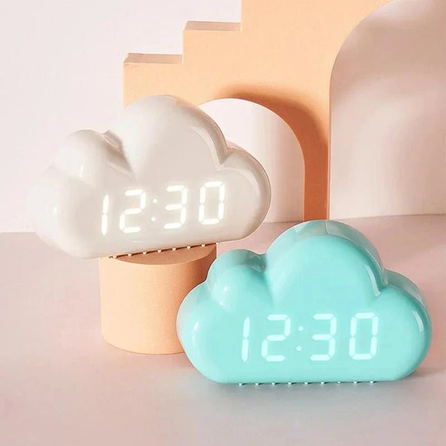 Despertador digital infantil en forma nube