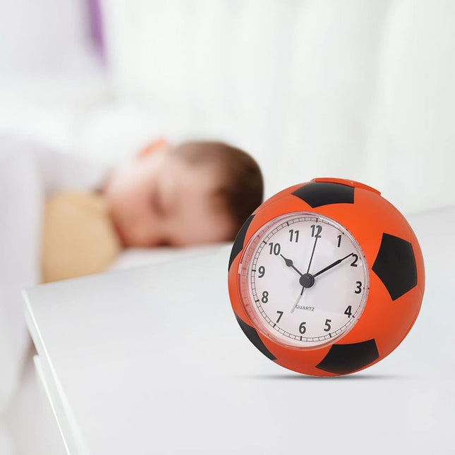 Despertador analógico con forma de balón