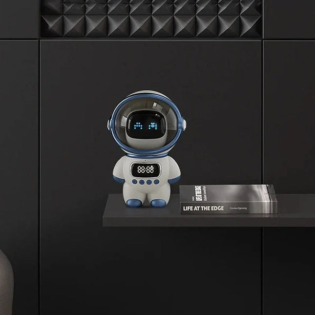 Despertador astronauta con altavoz Bluetooth