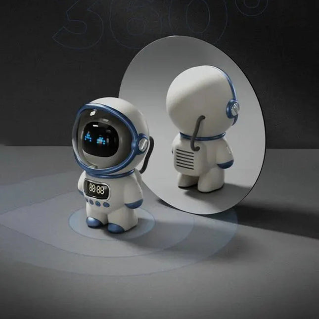 Despertador astronauta con altavoz Bluetooth