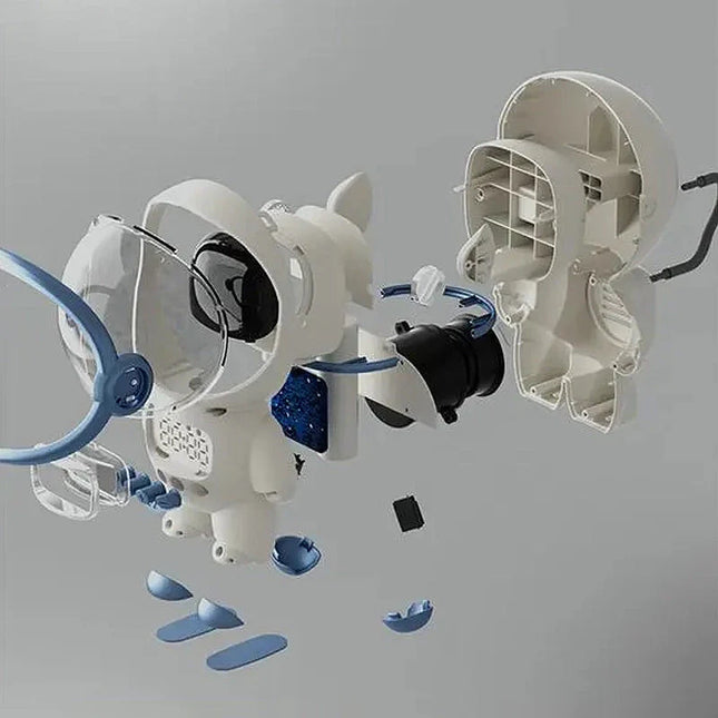 Despertador astronauta con altavoz Bluetooth