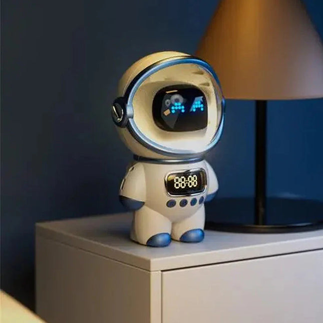 Despertador astronauta con altavoz Bluetooth