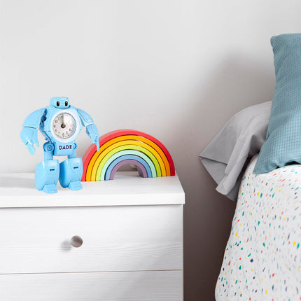 Despertador robot analógico para niño