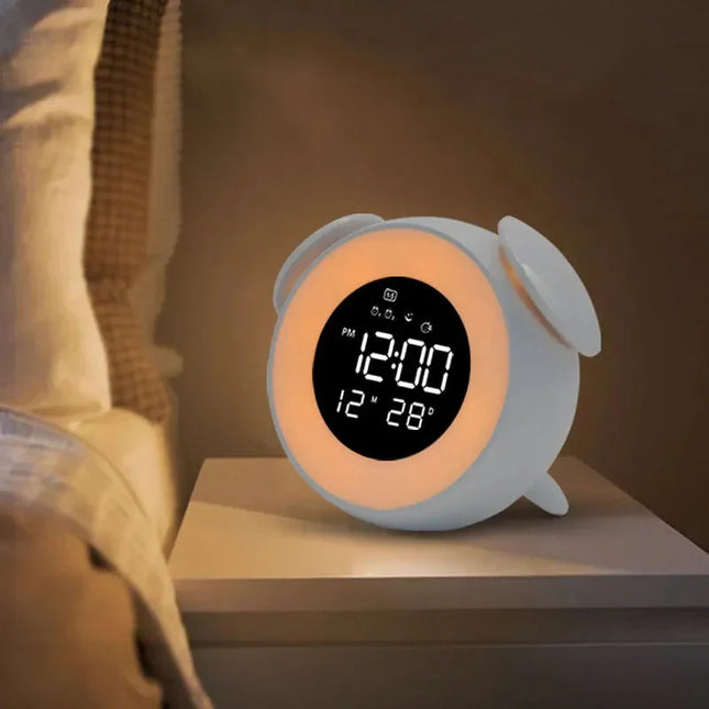Despertador inteligente para niños con luz