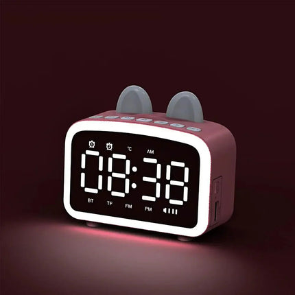 Despertador digital inteligente diseño conejito
