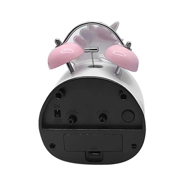Despertador analógico de unicornio para niña