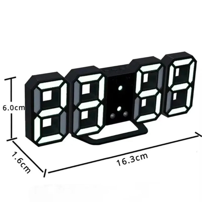 Reloj despertador digital 3D LED