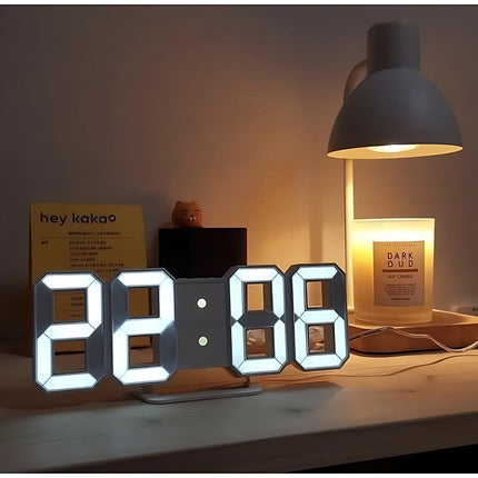 Reloj despertador digital 3D LED