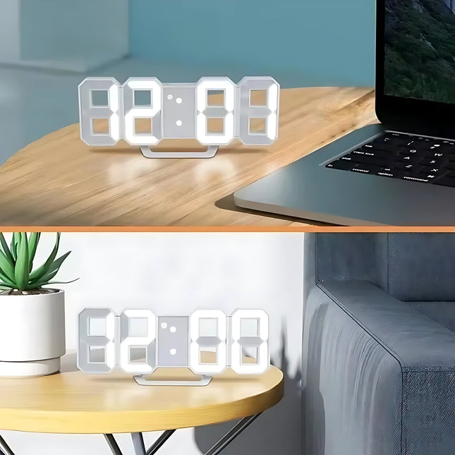 Reloj despertador digital 3D LED