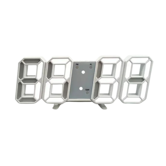 Reloj despertador digital 3D LED