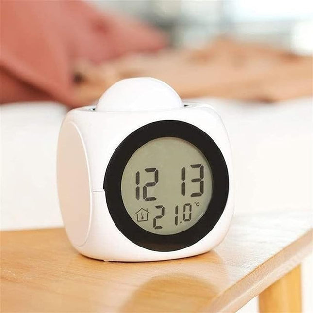 Despertador proyector de hora para techo