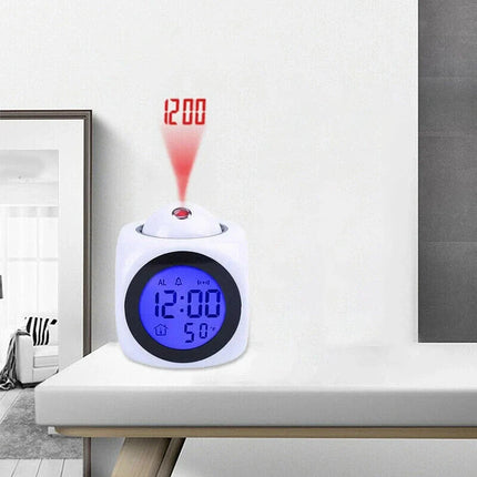 Despertador proyector de hora para techo