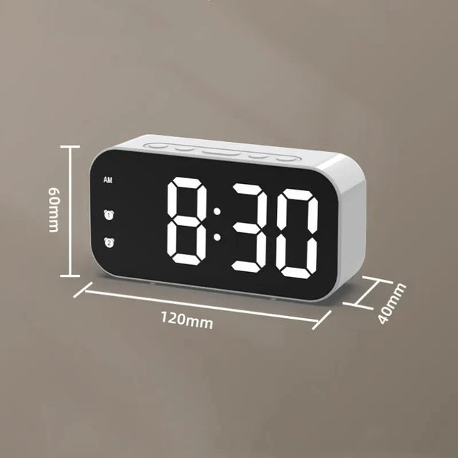 Reloj despertador digital con pantalla LED
