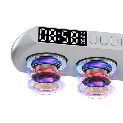 Lámpara despertador con altavoz Bluetooth