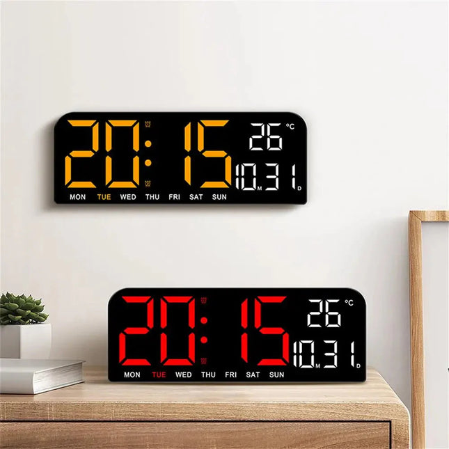 Despertador digital eléctrico con números LED