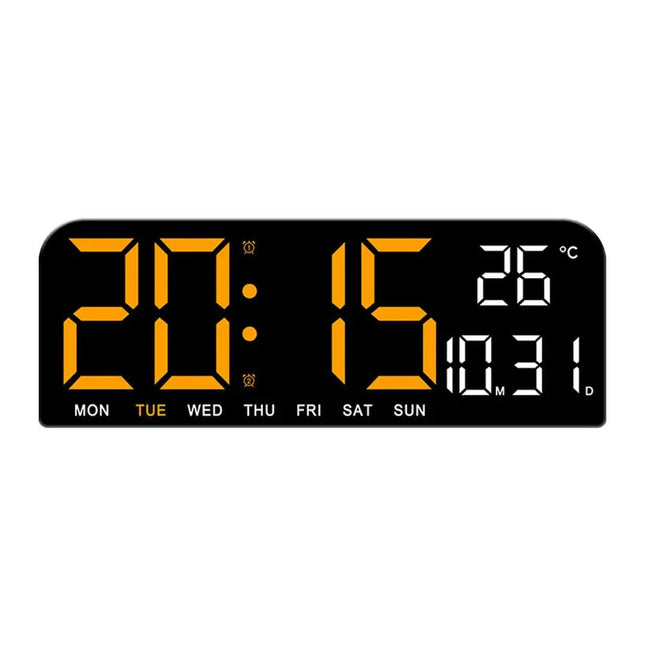 Despertador digital eléctrico con números LED