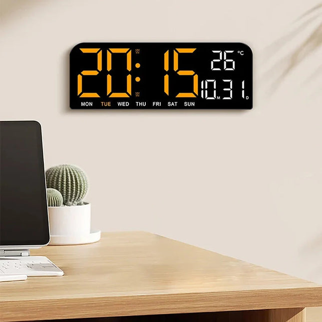 Despertador digital eléctrico con números LED