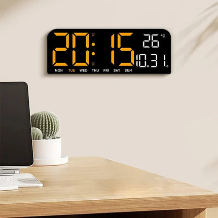 Despertador digital eléctrico con números LED
