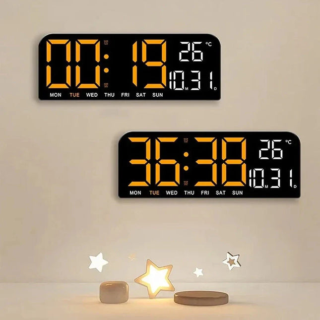 Despertador digital eléctrico con números LED