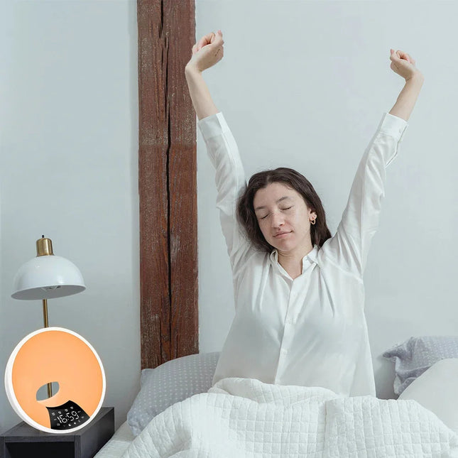 Despertador con luz simulador de amanecer