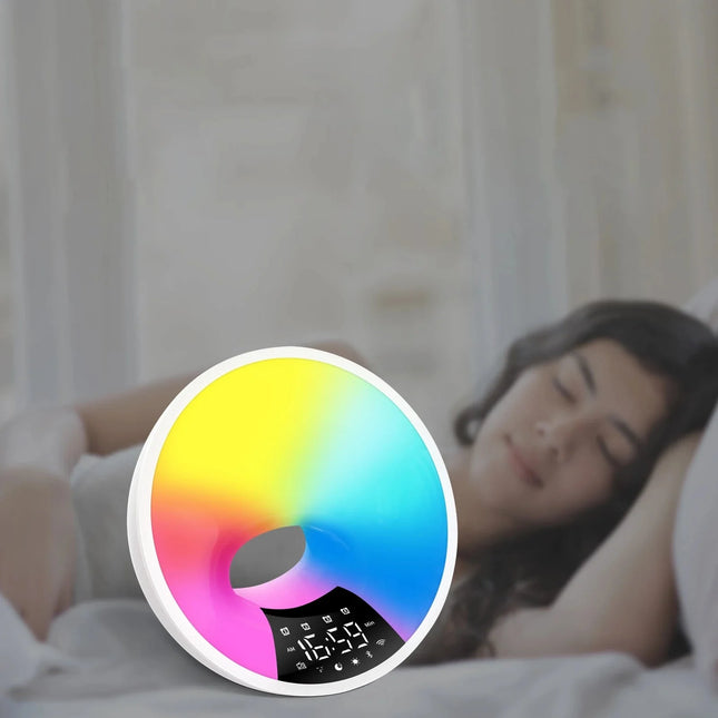 Despertador con luz simulador de amanecer