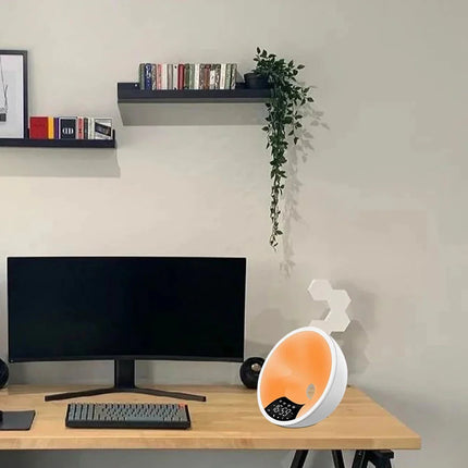 Despertador con luz simulador de amanecer