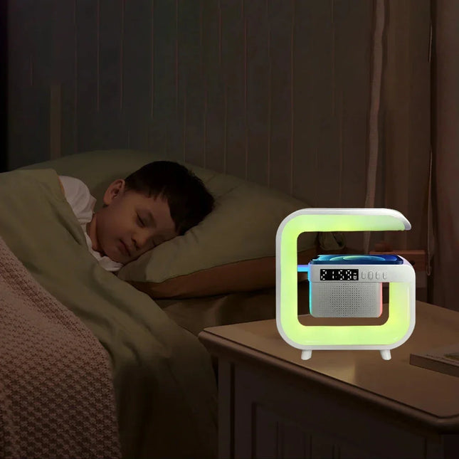 Lámpara despertador de luminoterapia con Bluetooth