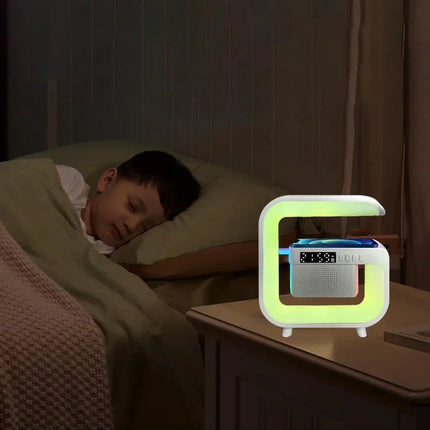 Lámpara despertador de luminoterapia con Bluetooth