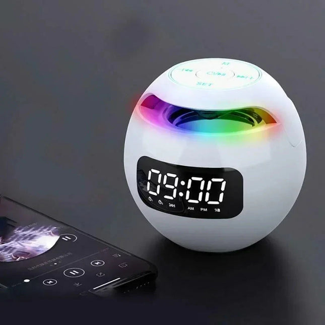 Despertador de luminoterapia con alarma dual