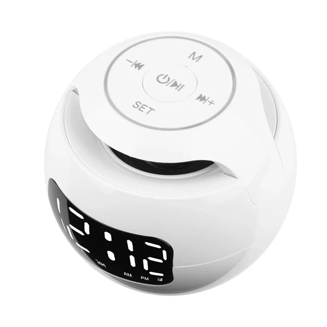 Despertador de luminoterapia con alarma dual
