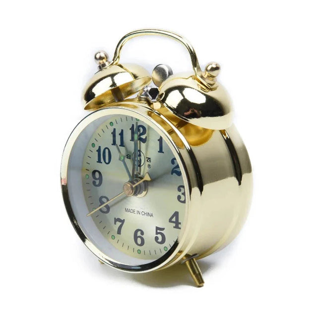 Despertador mecánico de cuerda estilo vintage