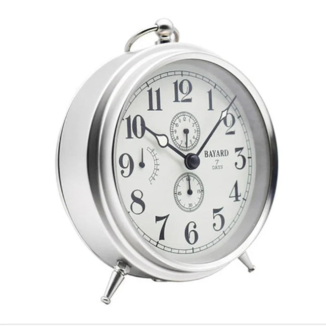 Despertador mecánico retro para mesita noche