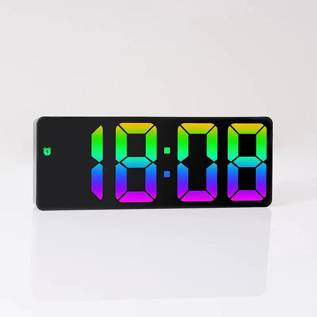 Despertador numérico con pantalla de colores