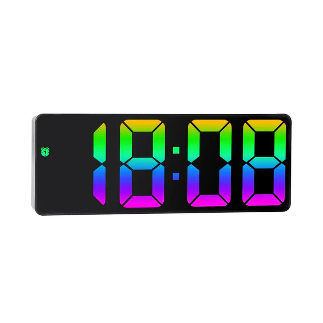 Despertador numérico con pantalla de colores