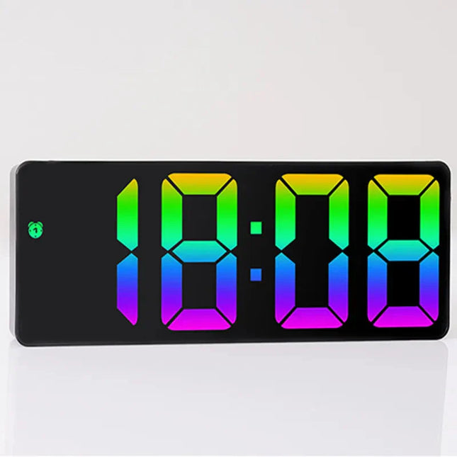 Despertador numérico con pantalla de colores