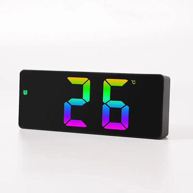 Despertador numérico con pantalla de colores