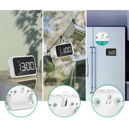 Pequeño despertador digital de viaje