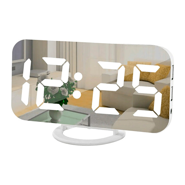 Despertador espejo con alarma vibratoria