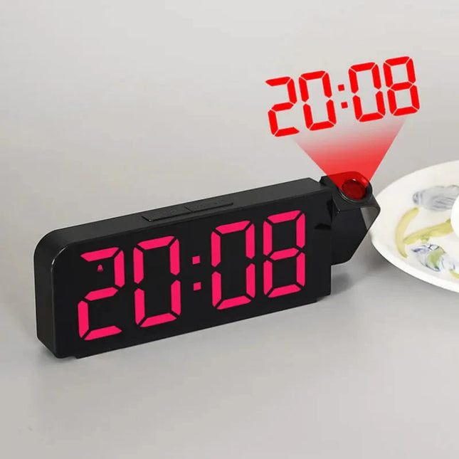 Despertador proyector digital para adolescente