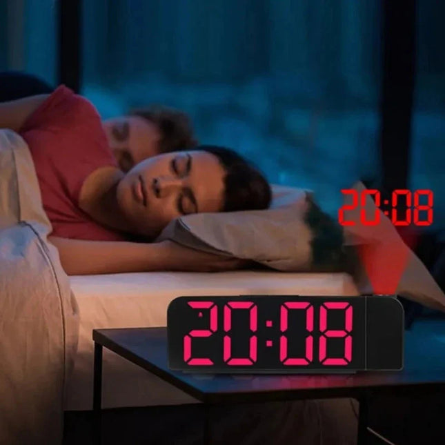 Despertador proyector digital para adolescente