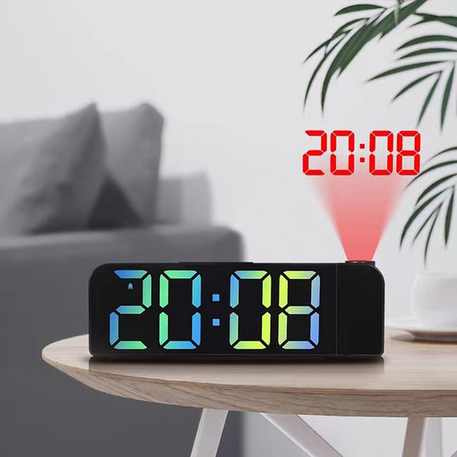 Despertador proyector digital para adolescente