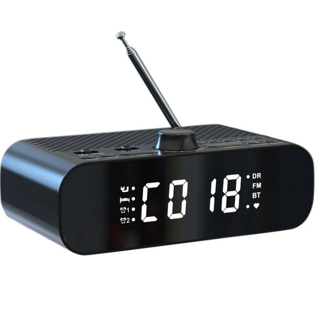 Radio despertador sencillo para personas mayores