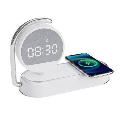 Despertador amanecer con cargador inalámbrico