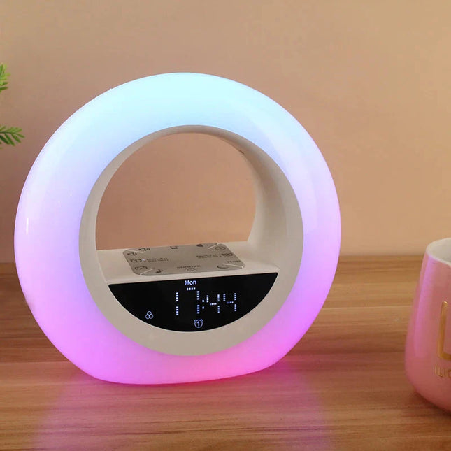 Simulador de amanecer con alarma dual